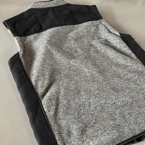 Orvis Vest Mens Large Gray Denali Fleece Sweater Vest Outdoors Full Zip Fishing - Picture 5 of 8